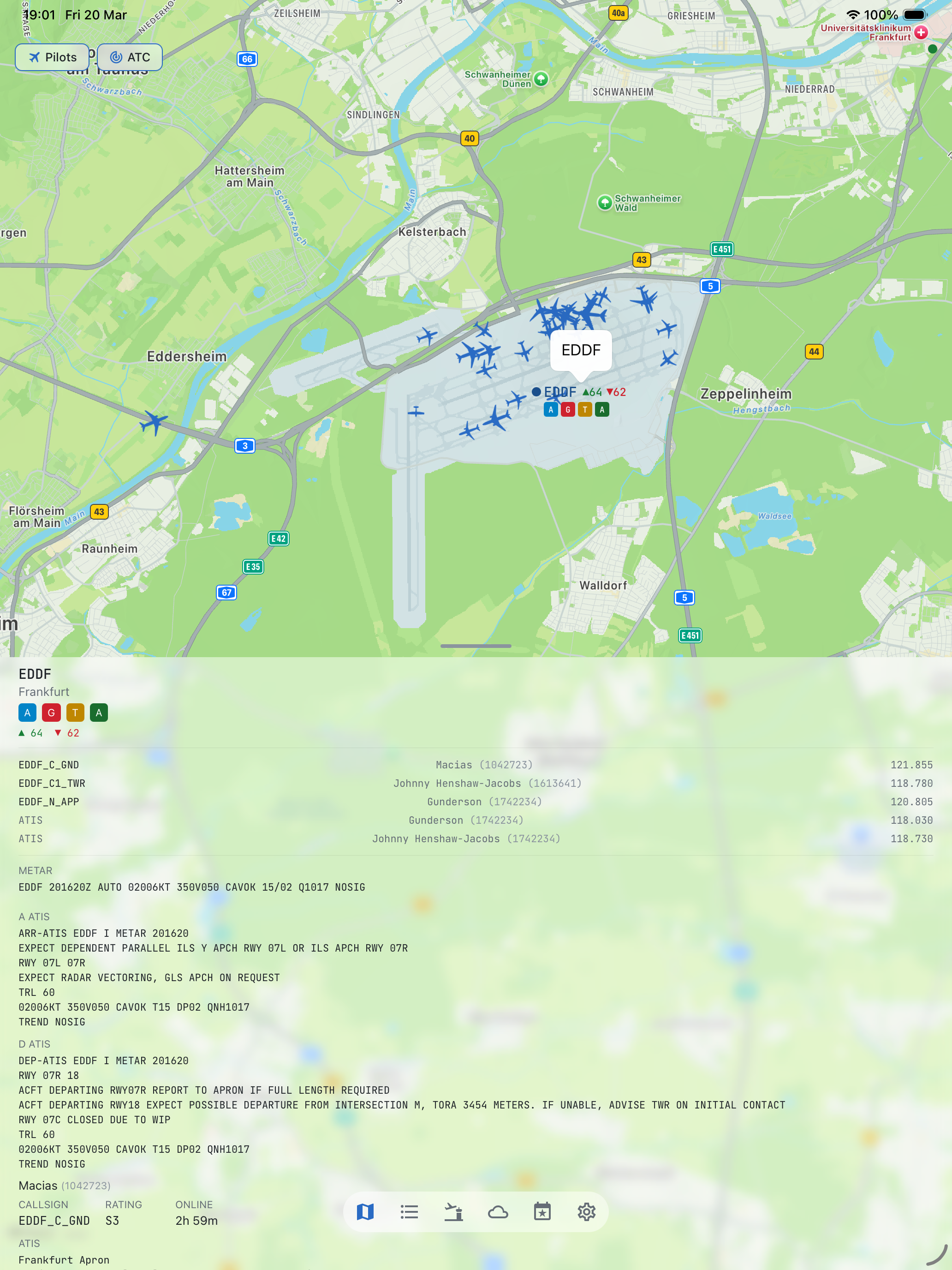 iPad — Airport info